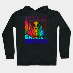 Gender Lesbian, Gay, Trans, Queer Rainbow Hoodie